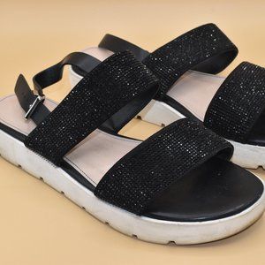 ALDO Platform Black Sandal